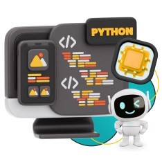 Мой первый сайт с мозгами: Python + AI - КИБЕРшкола программирования для детей, компьютерные курсы для школьников, начинающих и подростков - KIBERone г. Ростов-на-Дону