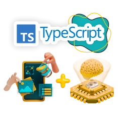 TypeScript + AI: создаём умные веб-приложения - КИБЕРшкола программирования для детей, компьютерные курсы для школьников, начинающих и подростков - KIBERone г. Ростов-на-Дону