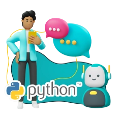 Умный чат-бот на Python на Telegram - КИБЕРшкола программирования для детей, компьютерные курсы для школьников, начинающих и подростков - KIBERone г. Ростов-на-Дону